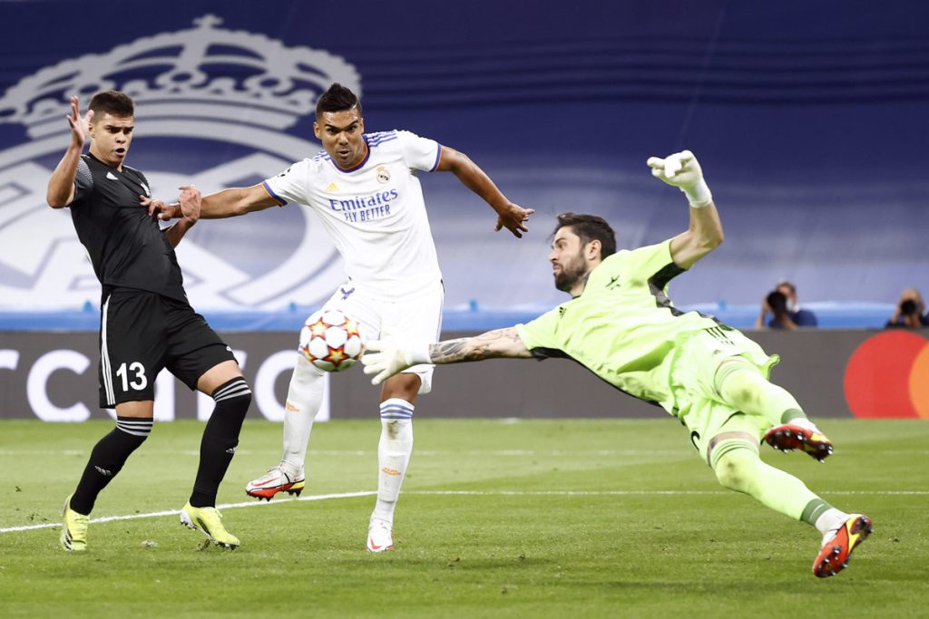 Casemiro Sheriff Real Madrid Champions League