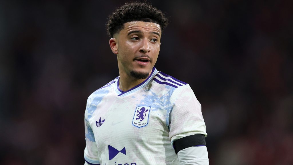 Jadon Sancho Aston Villa