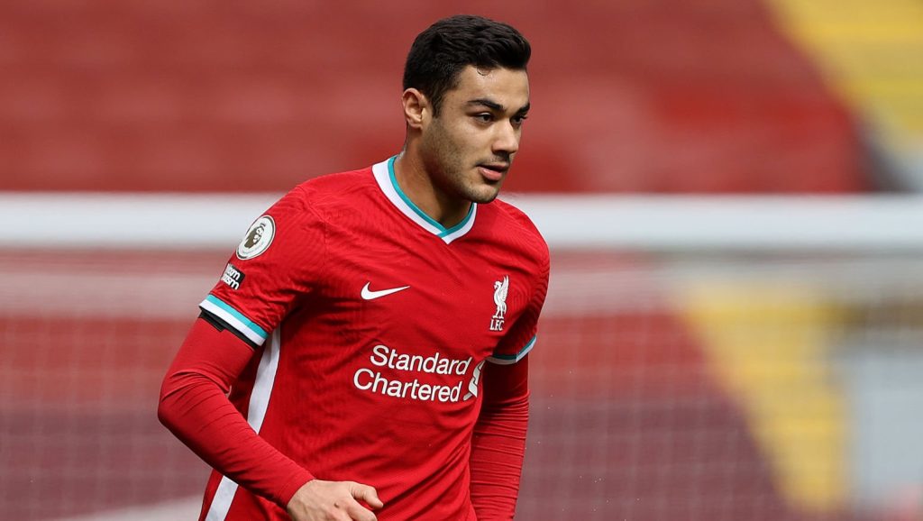 Ozan Kabak of Liverpool 