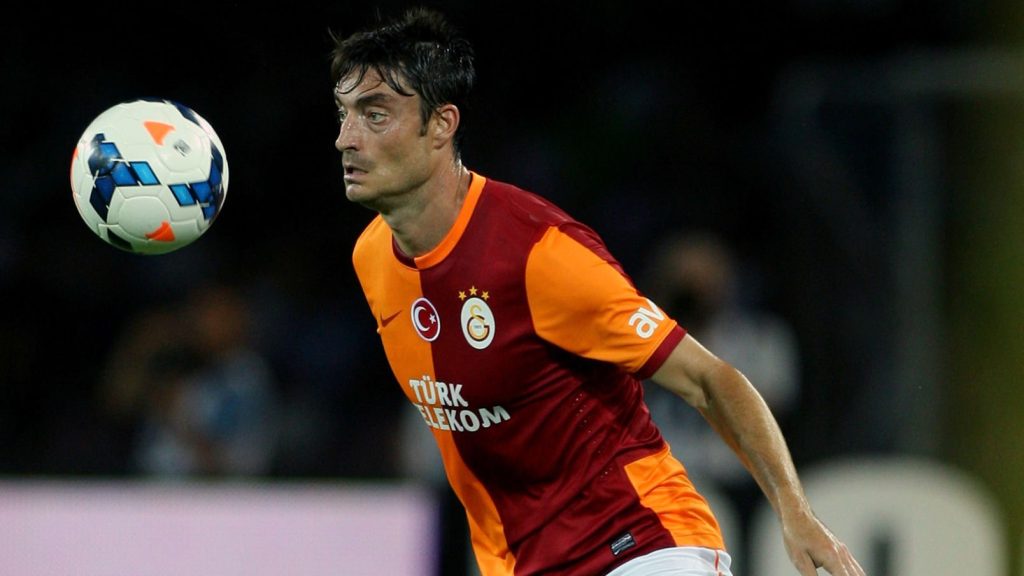 Albert Riera of Galatasaray 