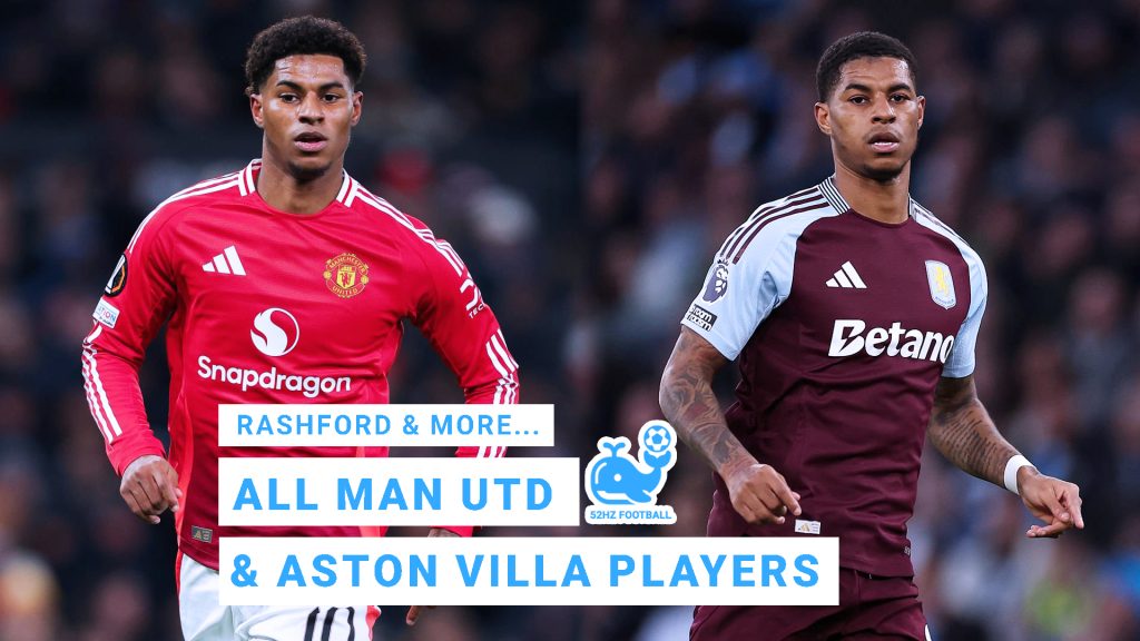 Marcus Rashfrod Man United and Aston Villa players GFX
