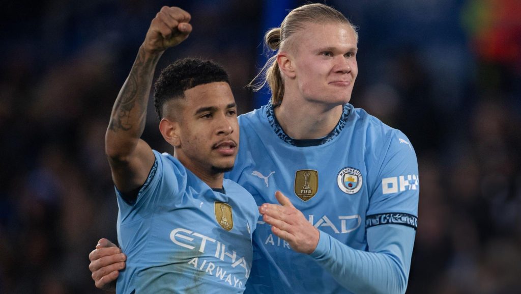 Savinho Erling Haaland Manchester City