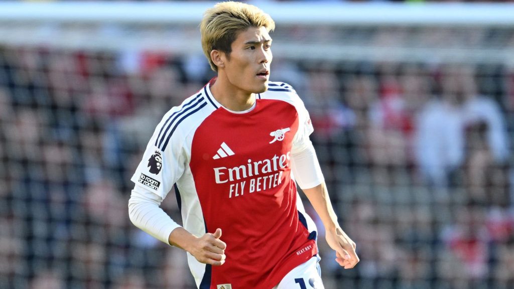 Takehiro Tomiyasu Arsenal 2024