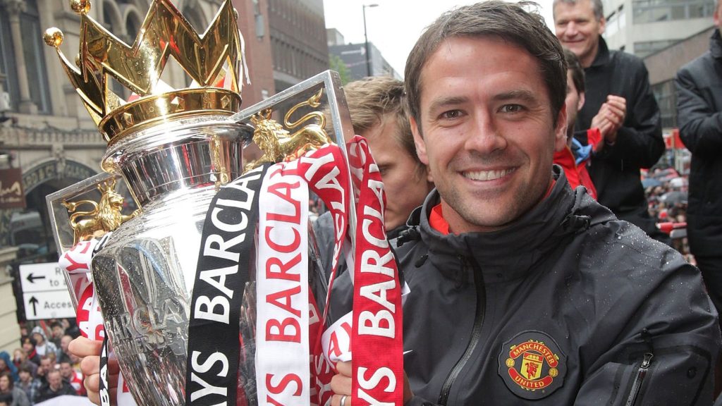 Michael Owen Manchester United Premier League 2011