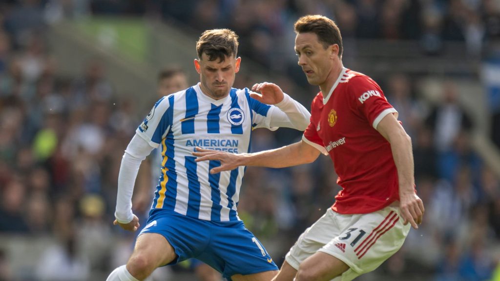 Pascal Gross Nemanja Matic Brighton Manchester United 2022