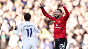 Matheus Cunha Man United vs Leeds United Premier League 2025/26