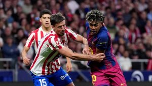 Barcelona vs Atletico Madrid Lamine Yamal