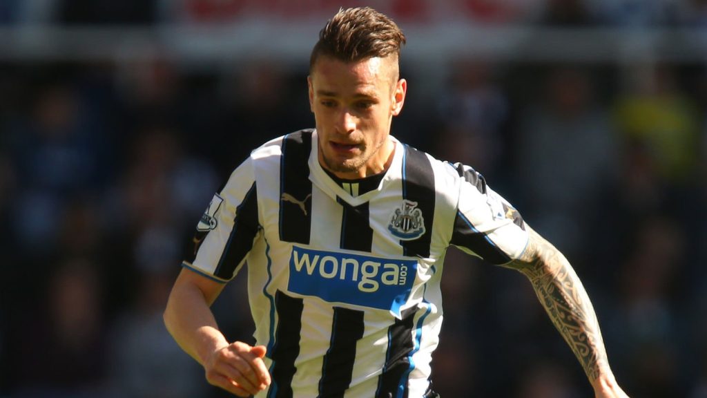 Mathieu Debuchy Newcastle United 2014