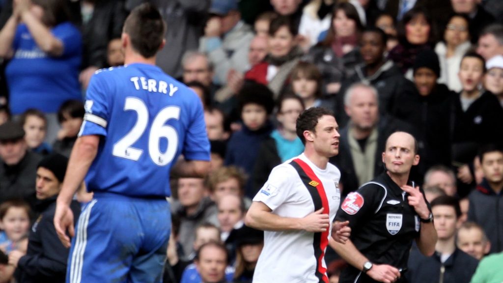John Terry Wayne Bridge Chelsea vs Manchester City