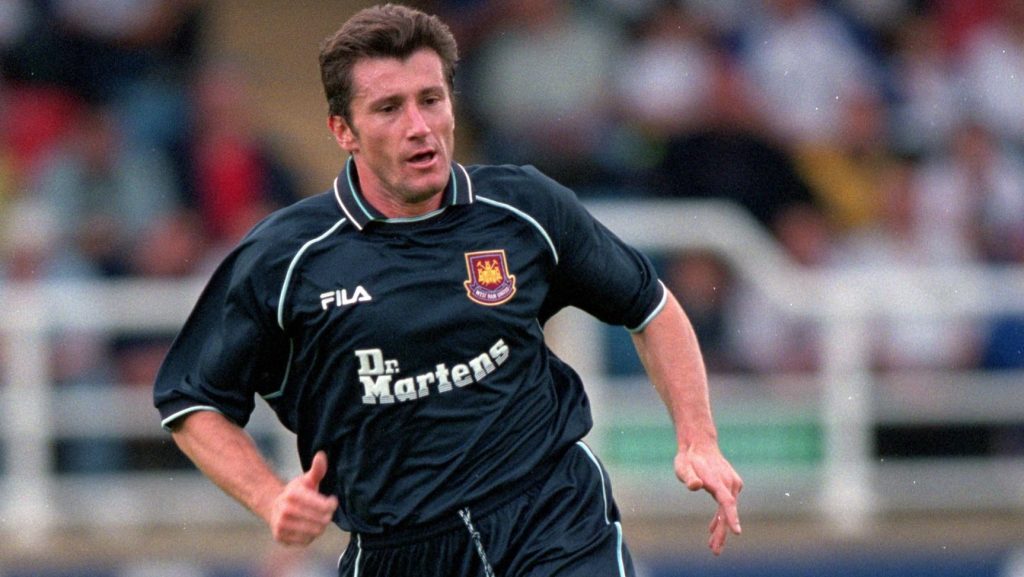 Davor Suker of West Ham