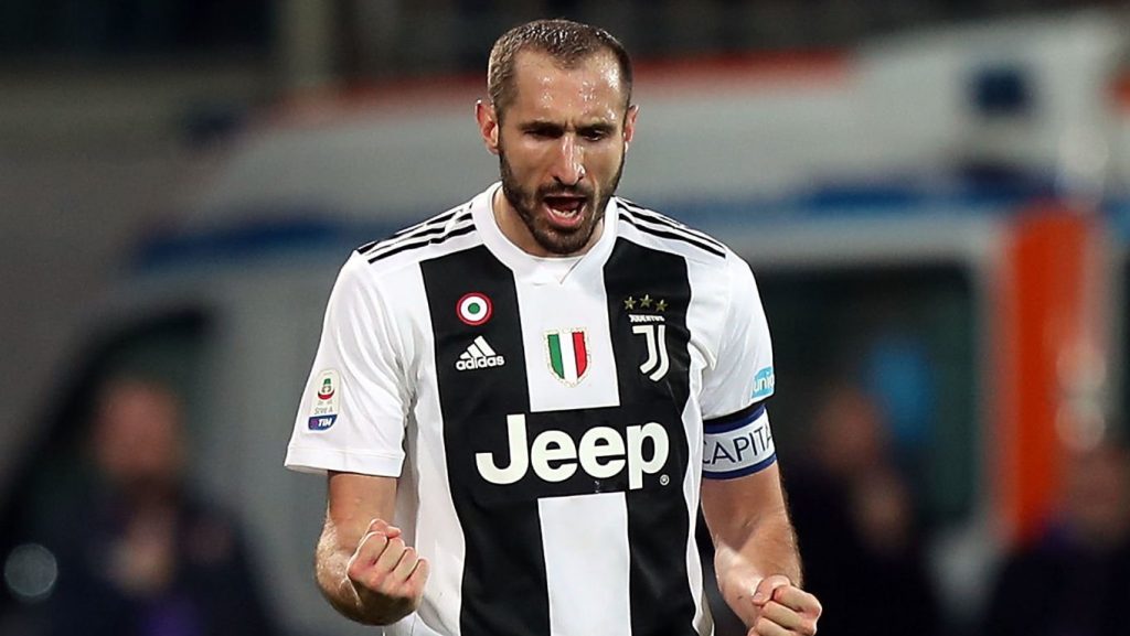 Giorgio Chiellini Juventus 2018