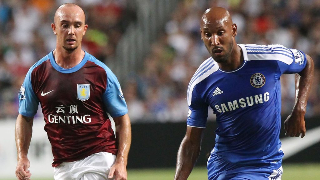 Nicolas Anelka Chelsea Aston Villa Stephen Ireland