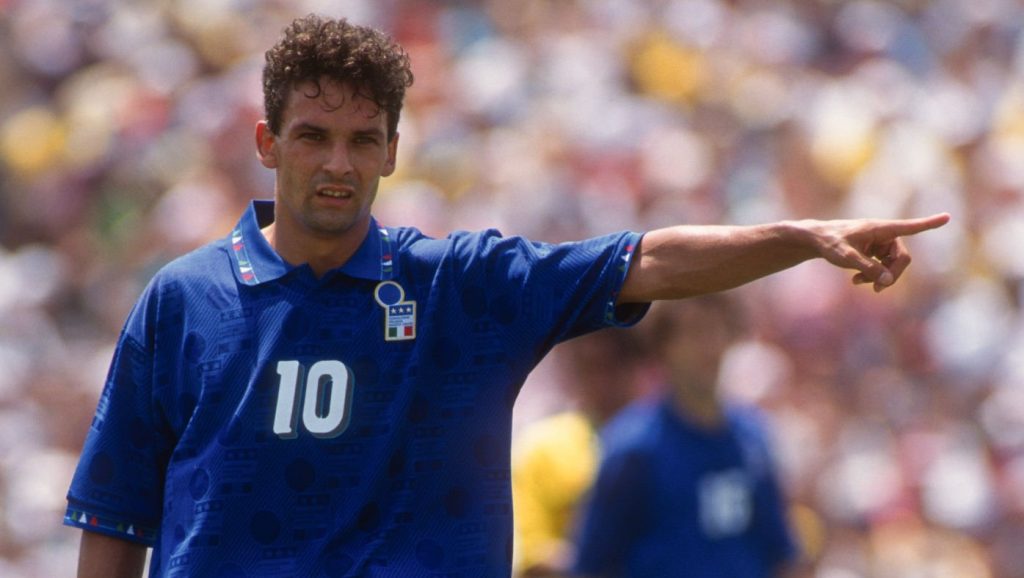 Roberto Baggio at the 1994 World Cup