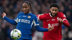 Raheem Sterling Chelsea Joe Gomez Liverpool 2024