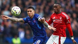 Enzo Fernandez Chelsea Callum Hudson-Odoi Nottingham Forest 2024