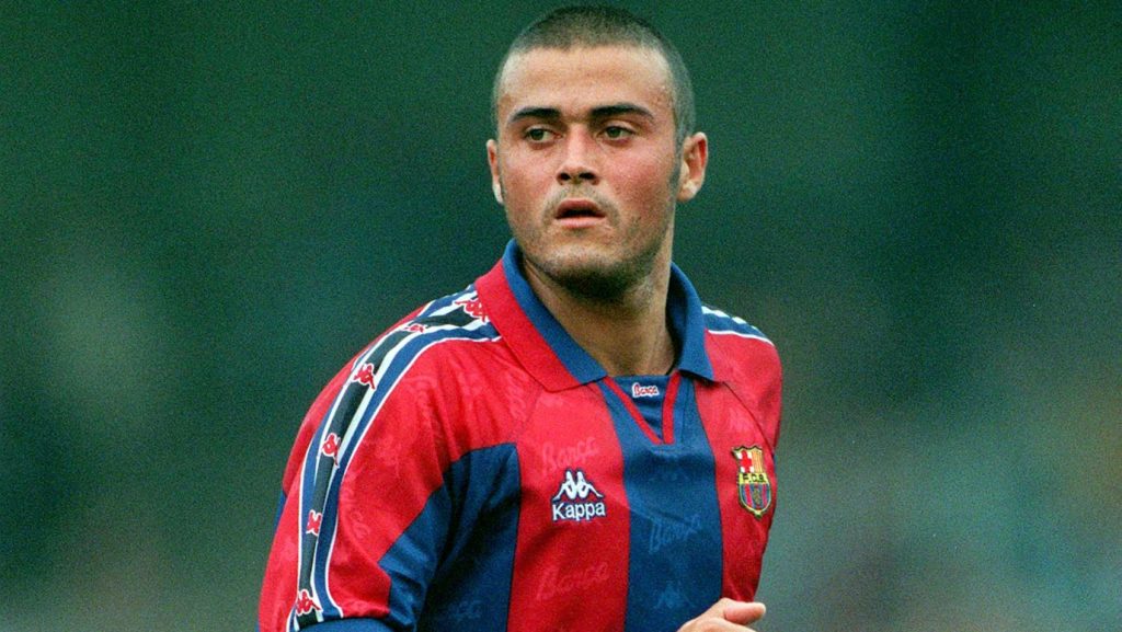 Luis Enrique of Barcelona 1996