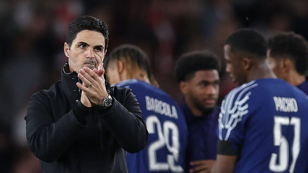 Mikel Arteta Arsenal PSG 2025