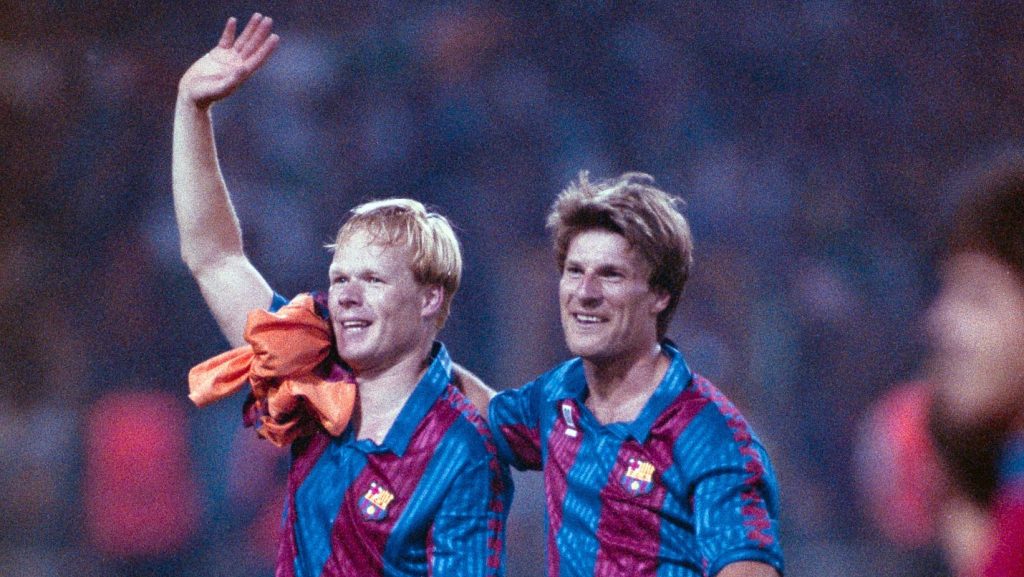 FC Barcelona Ronald Koeman Michael Laudrup 1992