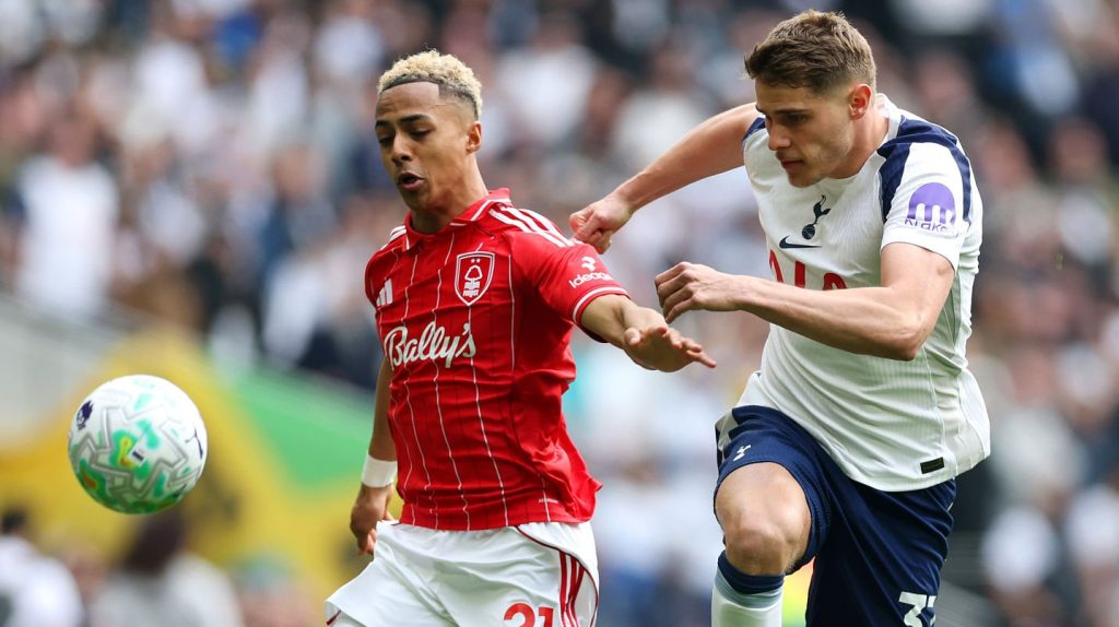 Omari Hutchinson Nottingham Forest Micky van de Ven Tottenham Hotspur 2026