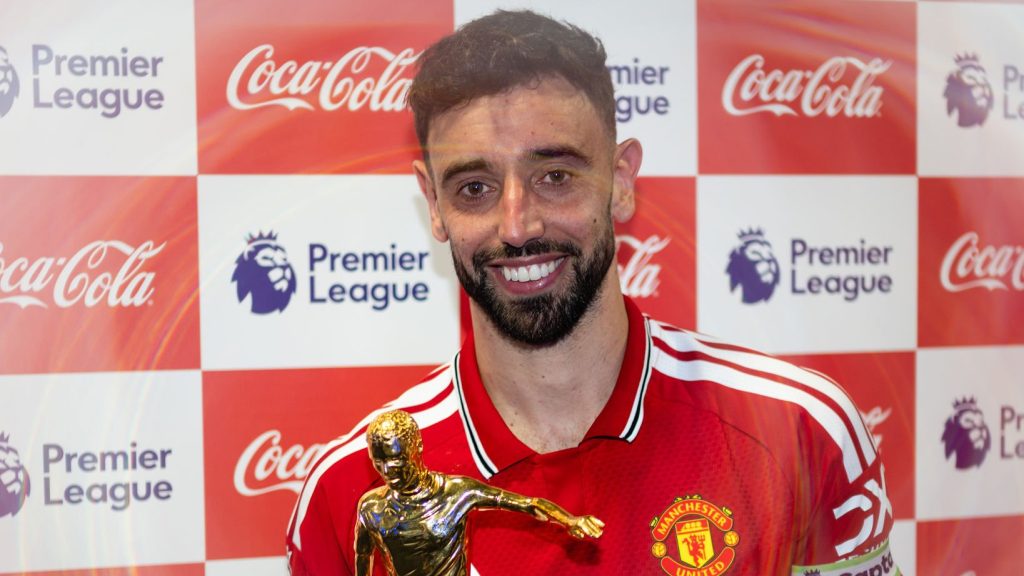 Bruno Fernandes Manchester United Playmaker of the season 2026