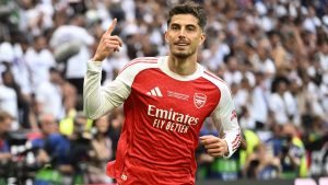 Kai Havertz Arsenal UEFA Champions League Final 2026 Paris Saint-Germain and Arsenal FC 2026