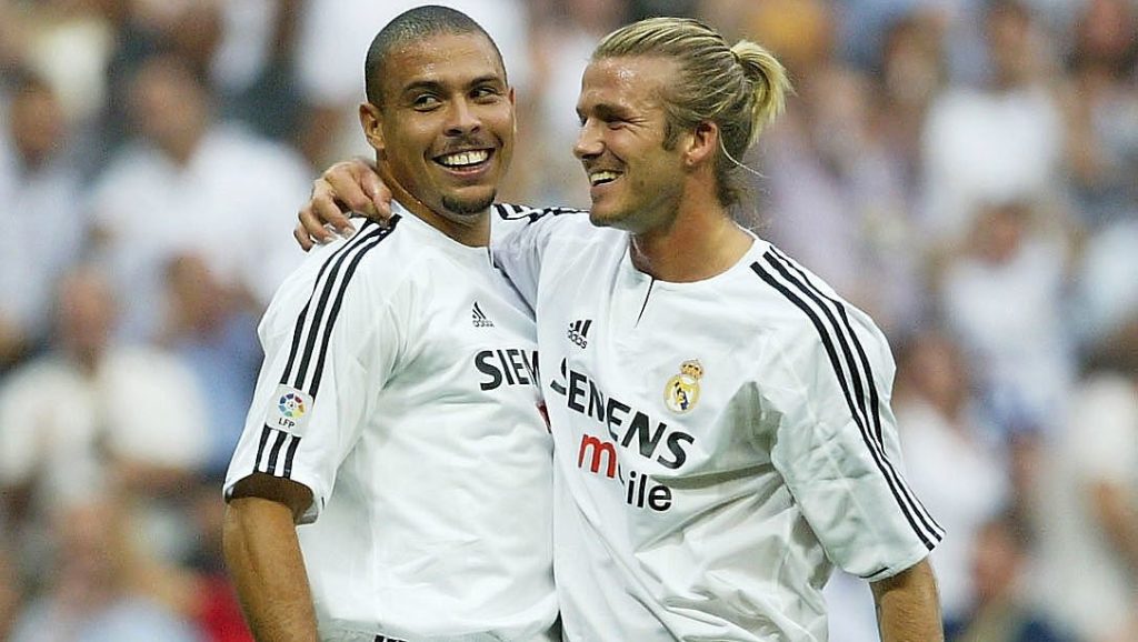 David Beckham Real Madrid Ronaldo Nazario 2003