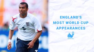 England's Most World Cup Appearances