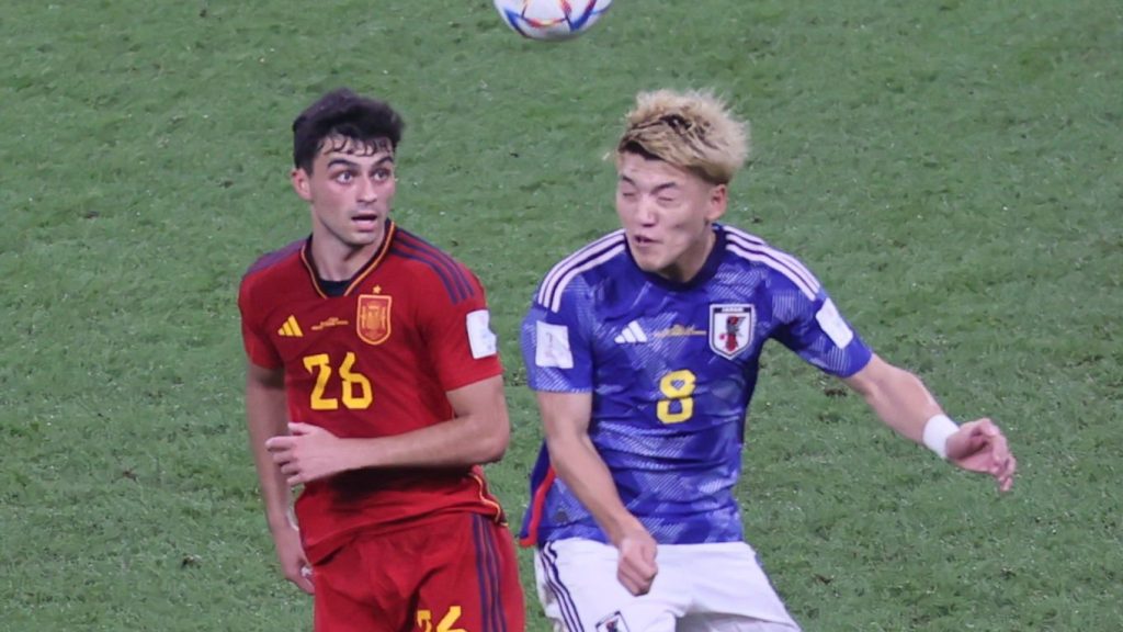 Ritsu Doan Japan Pedri Spain FIFA World Cup Qatar 2022