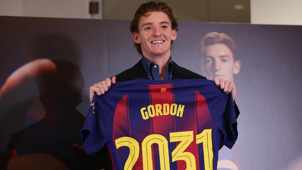 Anthony Gordon Barcelona 2026