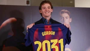 Anthony Gordon Barcelona 2026