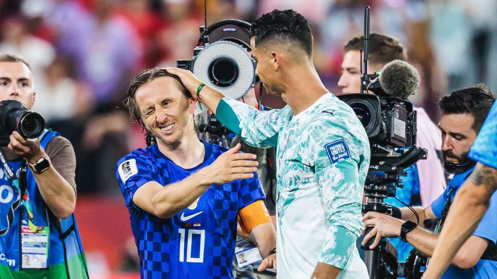 Luka Modric Croatia Cristiano Ronaldo Portugal FIFA World Cup 2026 Round of 32