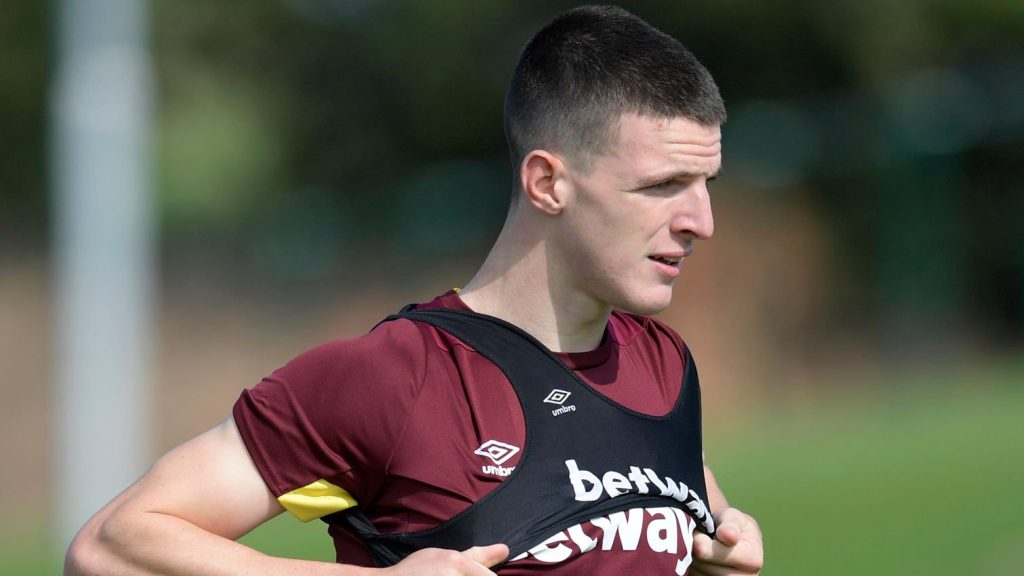 Declan Rice West Ham United 2018