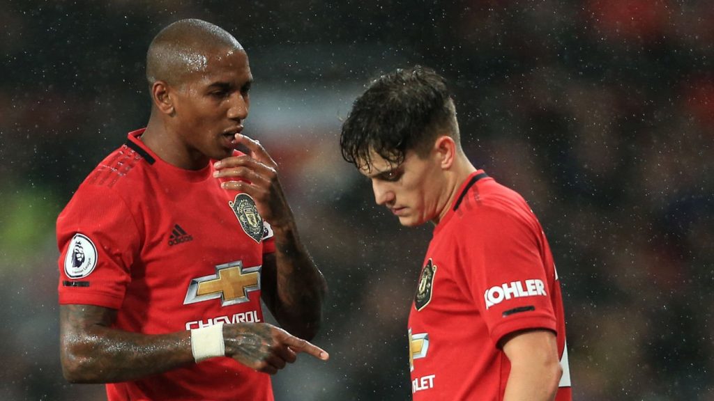 Ashley Young Daniel James Manchester United 2019