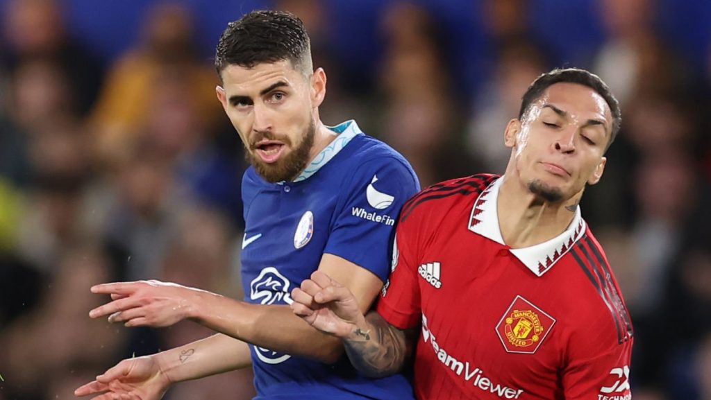 Antony Manchester United Jorginho Chelsea Premier League 2022