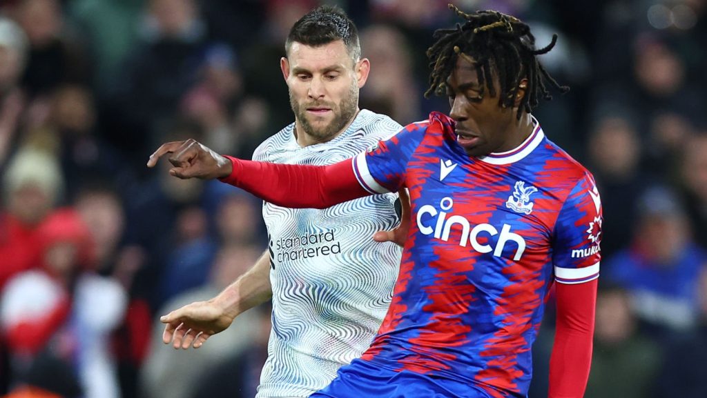 Eberchi Eze Crystal Palace James Milner Liverpool Premier League 2023