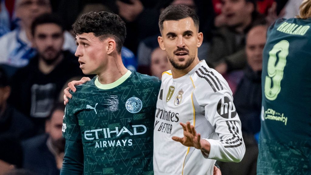 Dani Ceballos Real Madrid Phil Foden Manchester City UEFA Champions League 2025/26