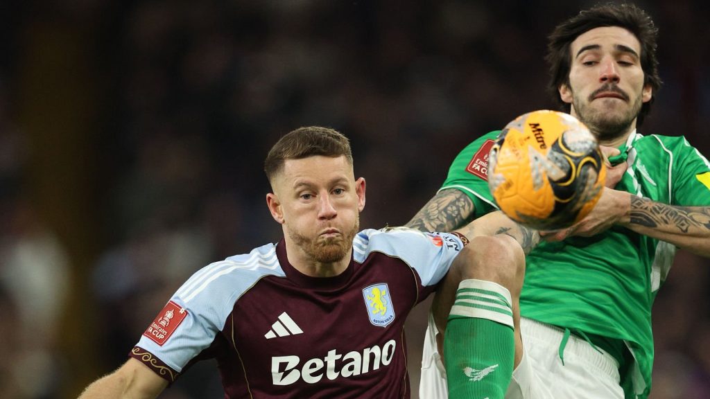 Ross Barkley Aston Villa Sandro Tonali Newcastle United 2026
