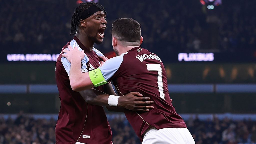 John McGinn Aston Villa Tammy Abraham UEFA Europa League 2025/26