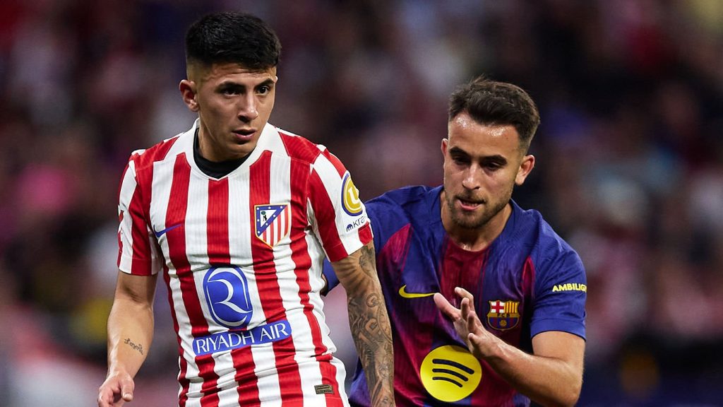Thiago Almada Atletico de Madrid Eric Garcia FC Barcelona La Liga 2026