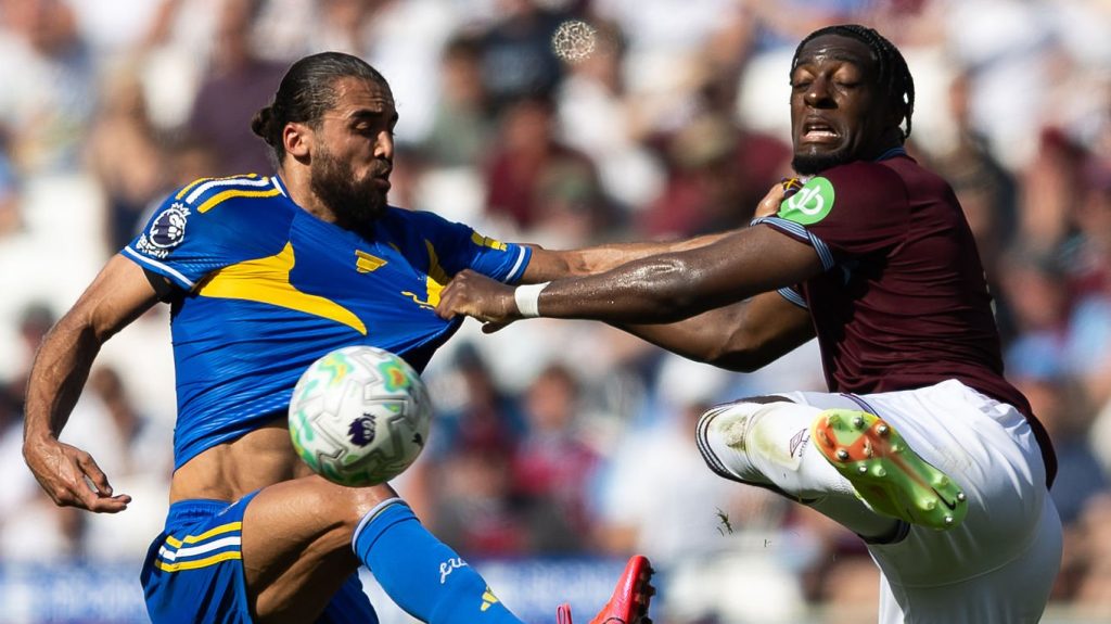 Axel Disasi West Ham United Dominic Calvert-Lewin Leeds United Premier League 2026