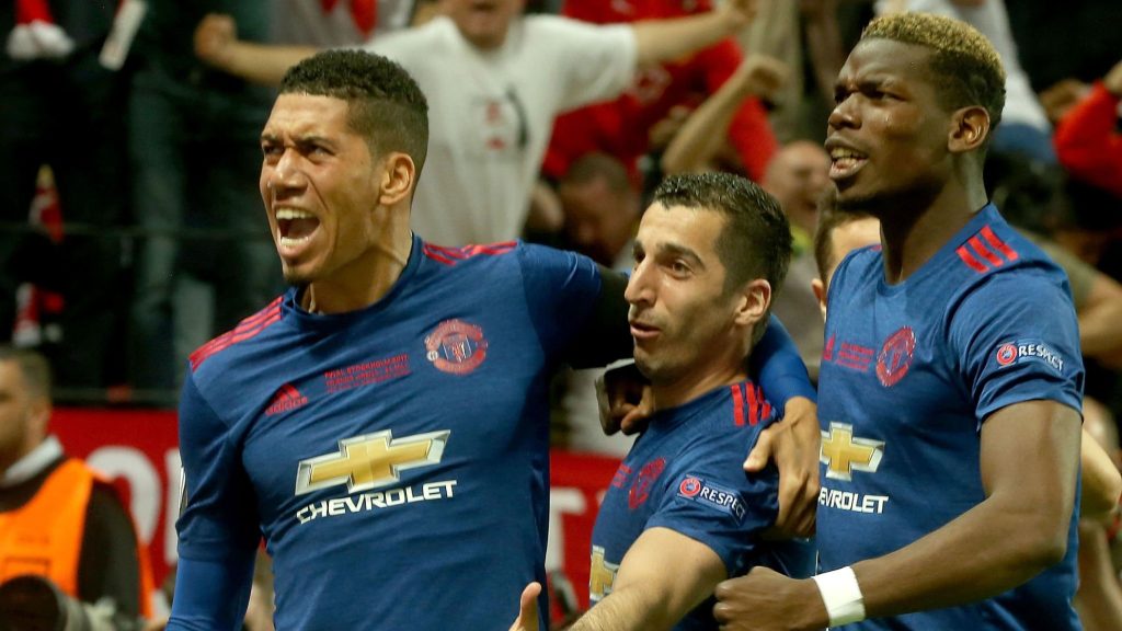 Henrikh Mkhitaryan Manchester United UEFA Europa League Final match between Manchester United and Ajax 2017