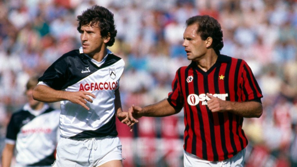Ray Wilkins AC Milan Udinese Zico Serie A 1982