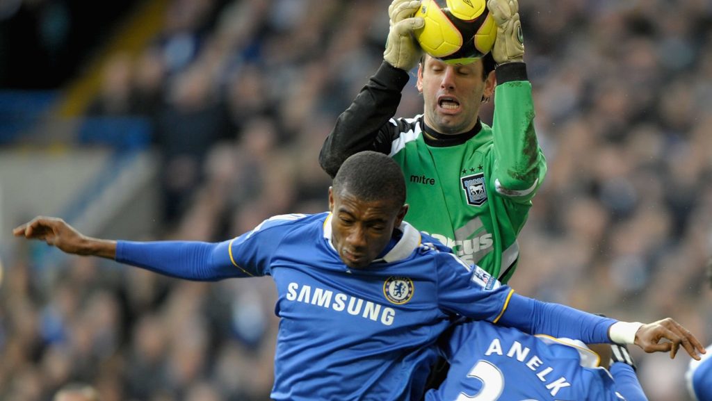 Salomon Kalou Chelsea Richard Wright Ipswich Town 2009