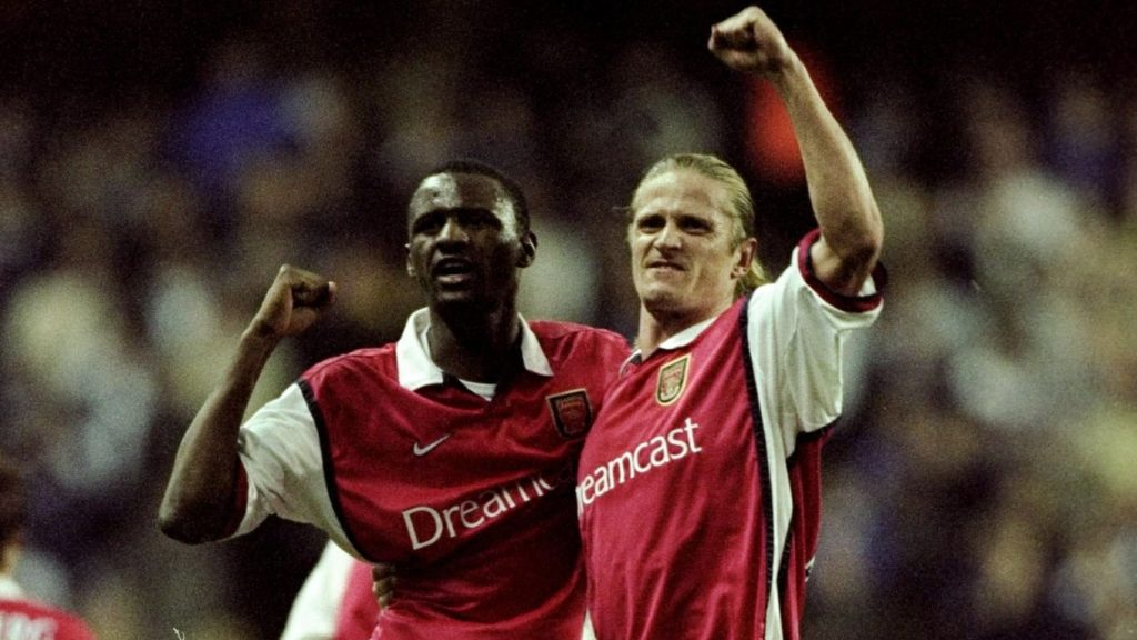 Patrick Vieira Emmanuel Petit Arsenal 1999