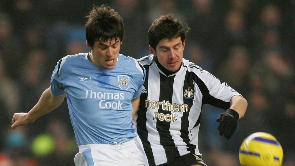 Joey Barton Manchester City Emre Belozoglu Newcastle United 2006