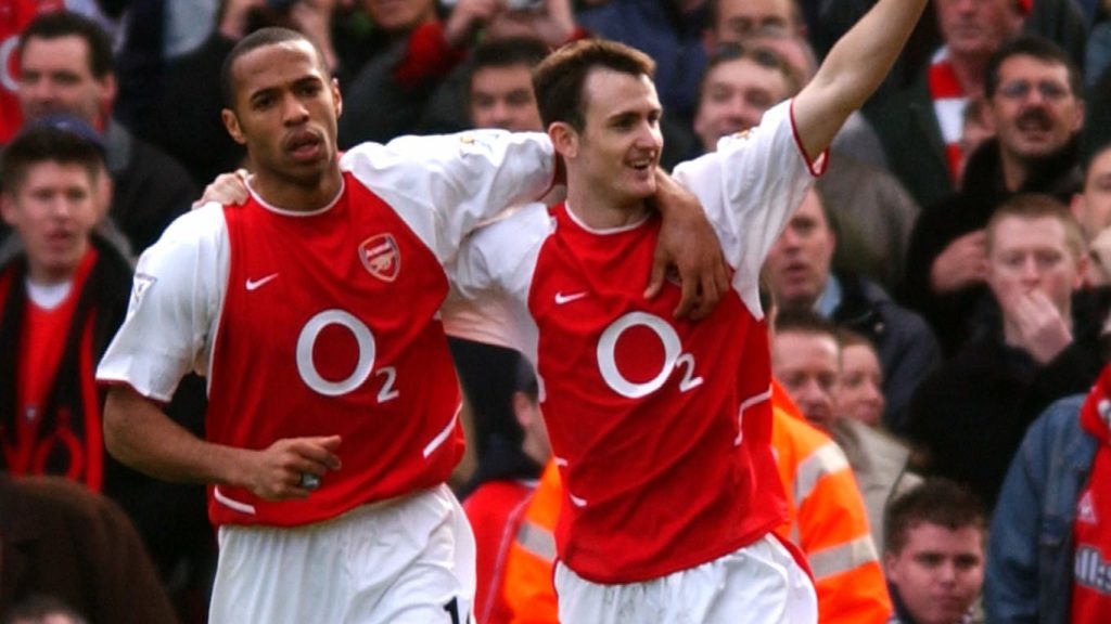 Arsenal Francis Jeffers Thierry Henry