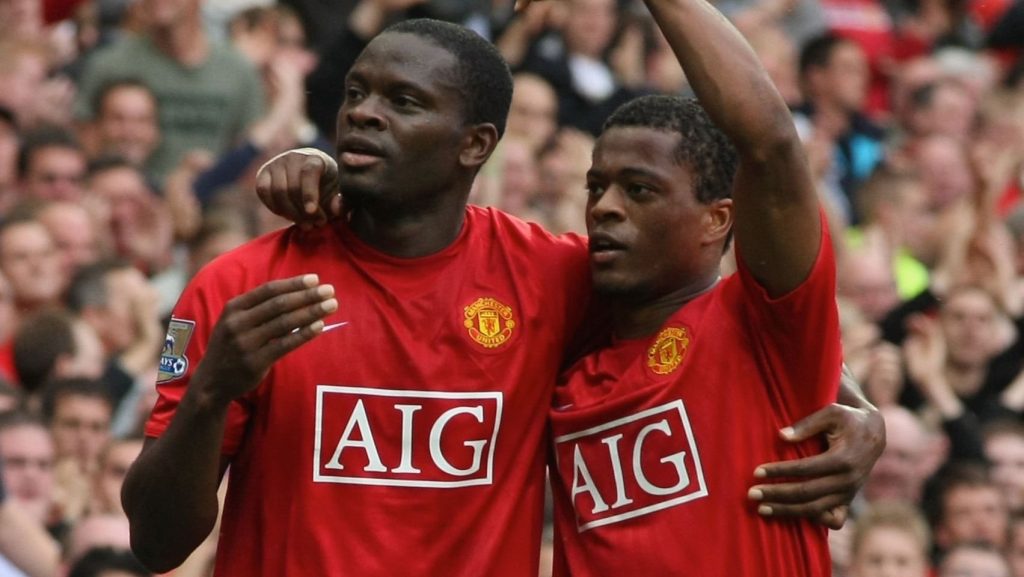 Louis Saha Patrice Evra Premier League 2007