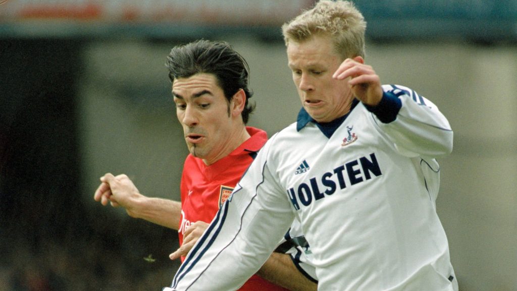 Steffen Iversen Tottenham Hotspur Robert Pires Arsenal 2001