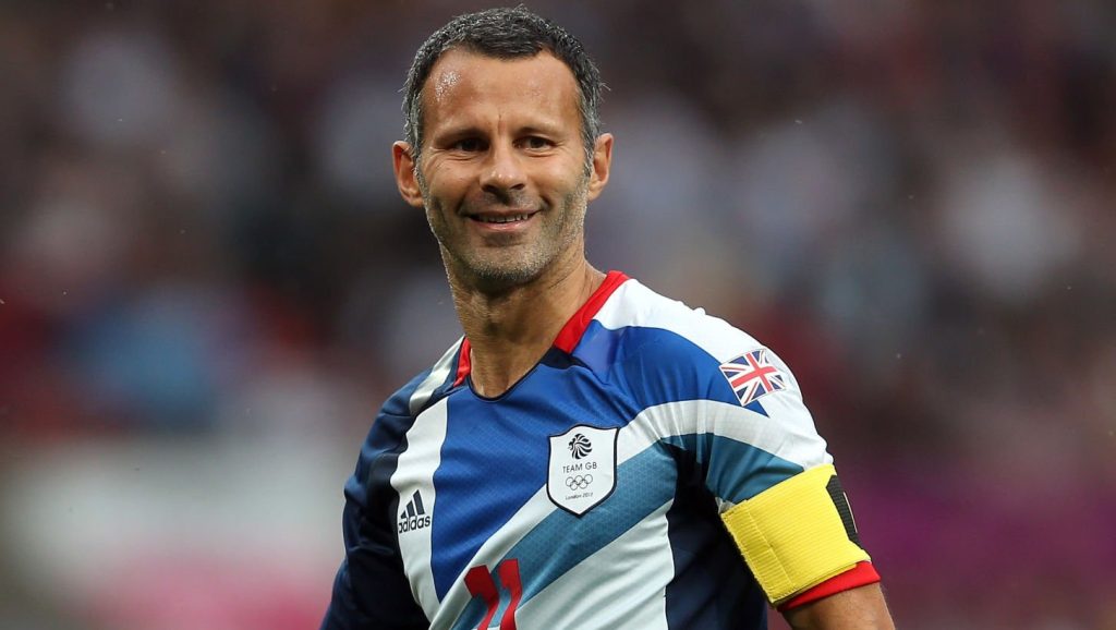 Ryan Giggs at the London 2012 Summer Olympics